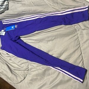Adidas purple legging’s size small